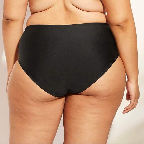 NWT Xhilaration Cut Out Hipster Plus Size Swim Bottoms - Picture 3 of 9